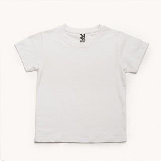 Camiseta blanca cuello corto